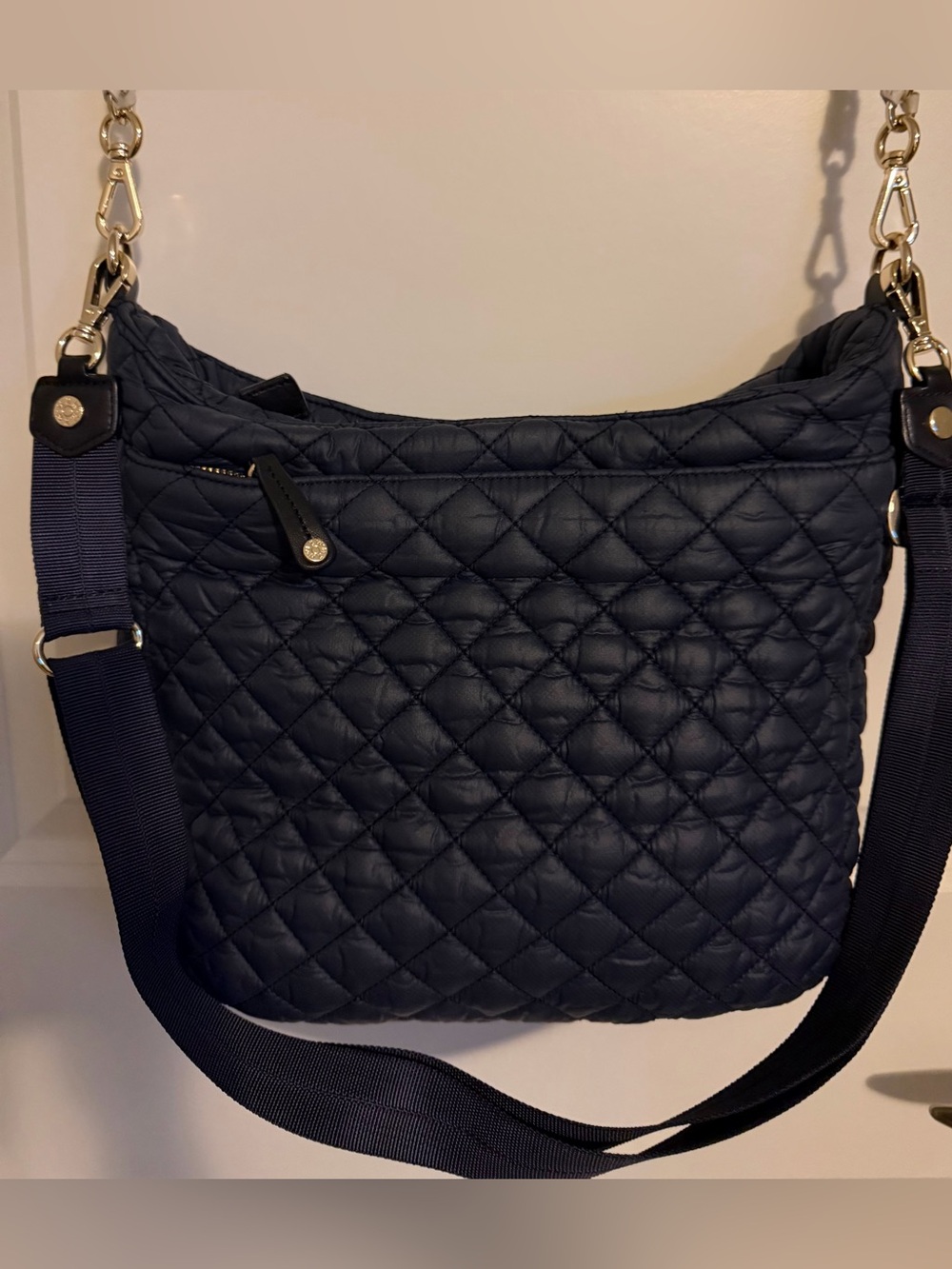 MZ Wallace Crosby Hobo - Navy - Picture 6 of 12